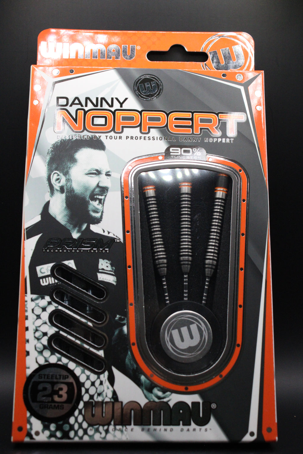 A) Winmau Danny Noppert 2.0 90% - 23 gram