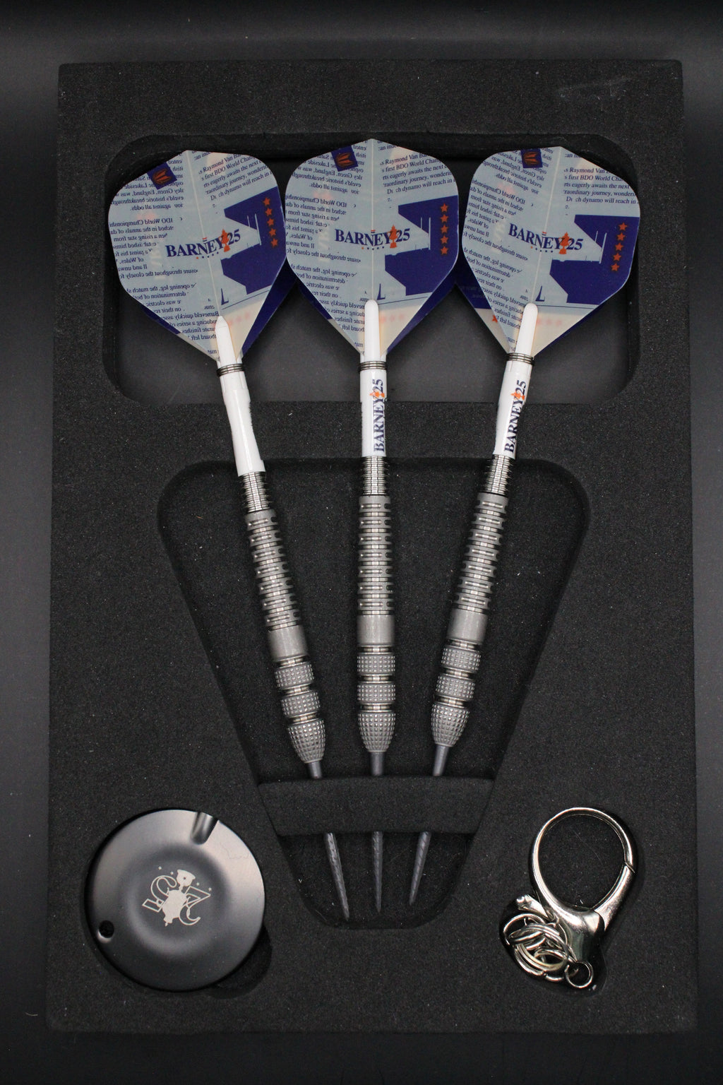 A) Target Raymond van Barneveld Barney 25 95% - 23 gram Swiss point
